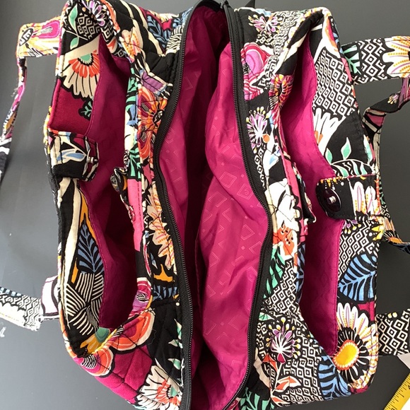 Brand, new, vera, Bradley, triple compartment, shoulder bag - Picture 4 of 7